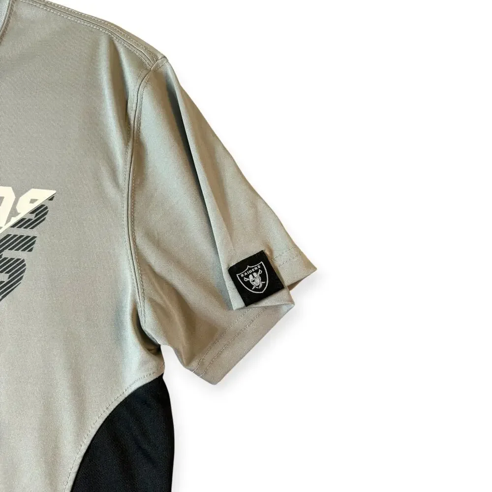 NFL Team Apparel Las Vegas Raiders SS T-Shirt, Men's Medium